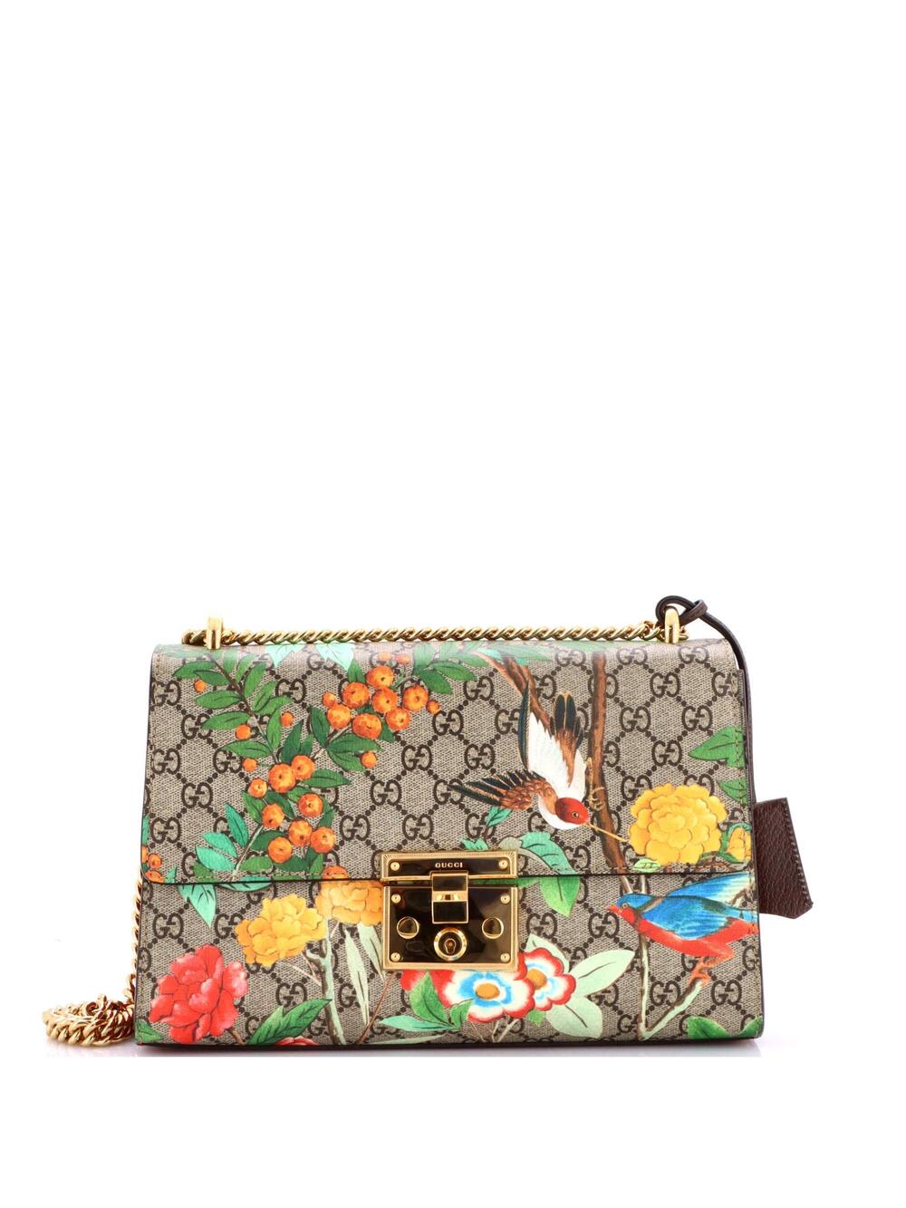 Gucci Padlock Shoulder Bag Tian Print #276502G13B